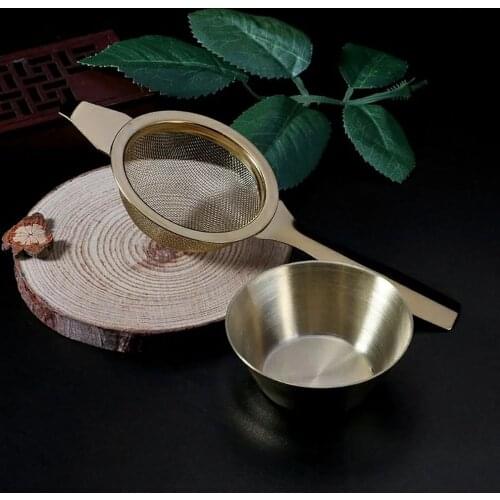 Tea Infuser Stainless Steel Mesh Tea Strainer Herb Loose Leaf Filter Tea Tools Supplies Accessories With Handle Kitchen Tool