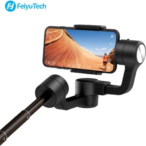 FeiyuTech Vimble 2S for iPhone Samsung Huawei Smartphone Vimble 2 S Gimbal 3-Axis Stabilizer Handheld Gimbal with Extension Pole