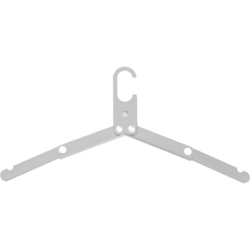 Outdoor Travel Non-Slip Drying Rack Simple and Portable Metal Aluminum Alloy Multifunctional Folding Clothes Rack