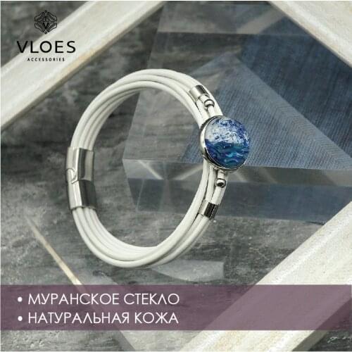 Синие браслеты Vloes China At AliExpress