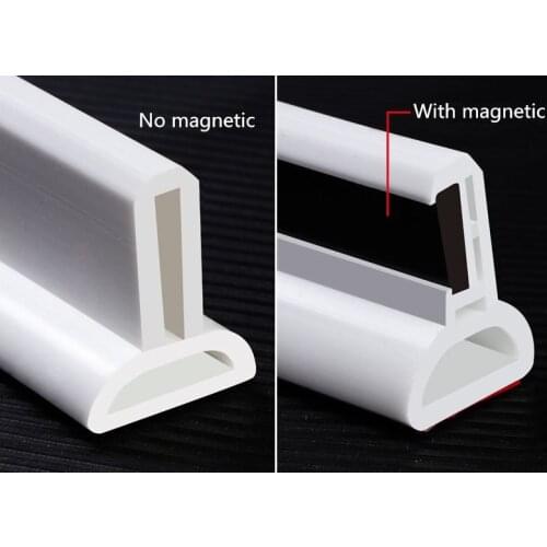With magnetic Bathroom Water Stopper Flood Barrier Dam Dry and Wet Separation Home Kitchen bathroom waterproofing tape