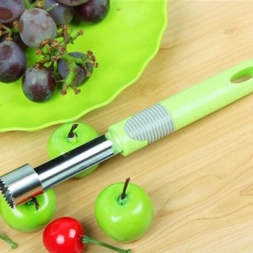 1PC Stainless Steel Fruit Apple Core Pear Twist Seed Remover Corer Home Kitchen Tool Random Color
