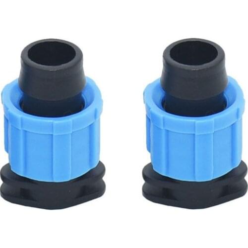 16mm irrigation drip tape end plug lock nut water seal connector for Agriculture Greenhouse for irrigation 100Pcs
