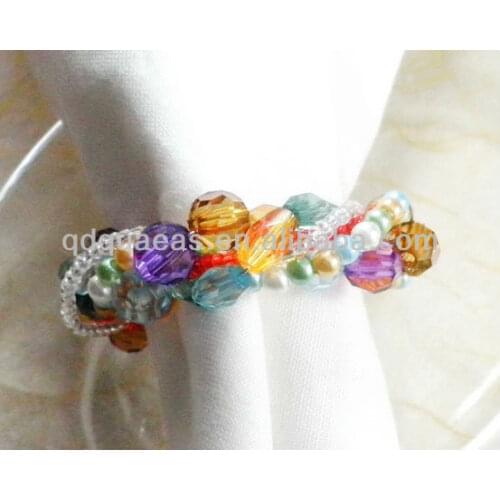 Aliexpress sold beaded wedding napkin ring