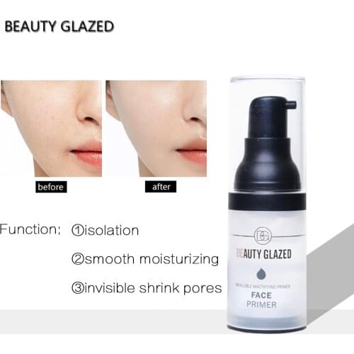 Beauty Glazed Base Makeup Foundation Liquid Primer Moisturizer Waterproof Whitening Concealer Brighten matte Long lasting