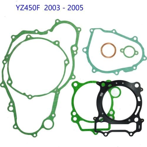 For Yamaha YZ450F 2003 - 2005 YZ450 F YZF 450F YZ450FR Motorcycle Complete Engine Cylinder Head Base Stator Clutch Cover Set