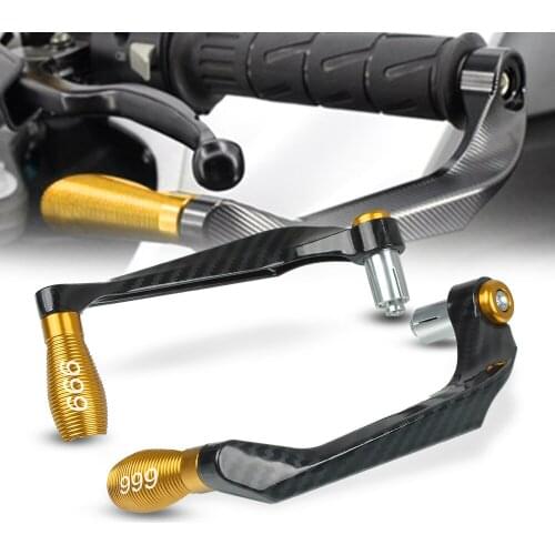 For Ducati SuperBike 999 S R 999R XEROX Hypermotard 999S Motorcycle 7/8" 22mm Handlebar Brake Clutch Levers Protector Guard