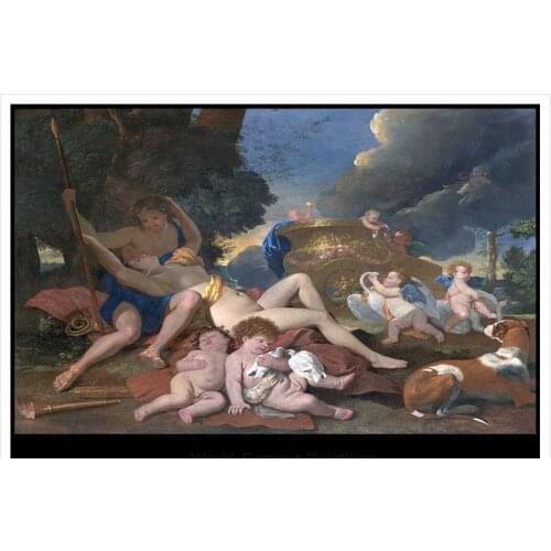 Customized 3d photo wallpaper 3d TV wallpaper murals Venus and adonis background wall painting living room wallpaper decration