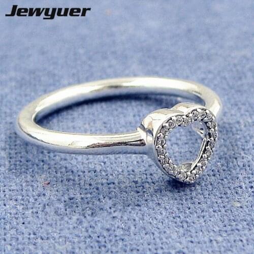 New Autumn Puzzle Heart Frame Ring 925 sterling silver wedding Rings for women men love anillos fine jewelry Memnon RIP0144