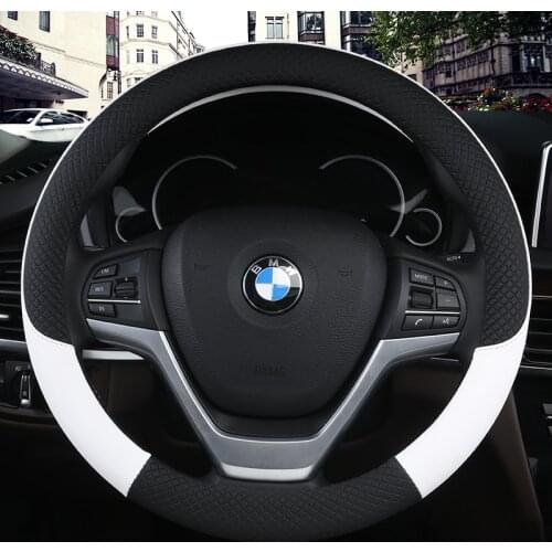 Microfiber Leather Car Steering Wheel Cover for BMW X1 X2 X3 X4 E84 F84 F39 E83 F25 G01 F97 E90 E91 F26 G02 F98 Auto Accessories