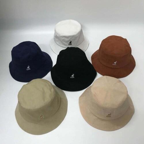 Summer tide brand kangol corduroy fisherman hat kangaroo basin hat corduroy high quality fisherman hat can be worn in all season