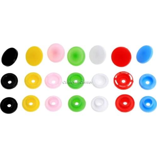 Hot New 100Pcs/bag Resin Snaps Buttons Baby Clothing Accessories Decorative Buttons For Clothing Scrapbooking Supplies