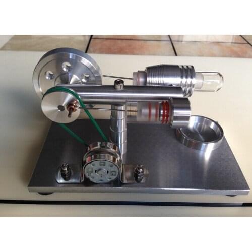 Miniature steam engine model Stirling engine generator model child gift decoration model