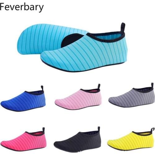 Feverbary Mens Women Aqua Sock Yoga Beach Surfing Reef Swimming Diving Lightweight Breathable Comfortable