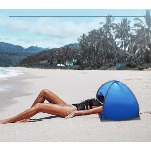 Beach Tent Pop-Up Automatically Open Tent Family Ultra-Light Folding Tent Travel Fish Camping UV Protection Full Shade Single