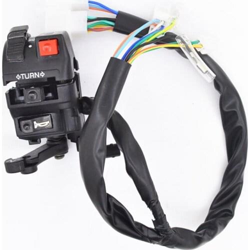 Motorcycle 7/8'' 22mm Handlebar Switch Assy Assembly Horn Headlight Dimmer Turn Signal Air Switch Bottun