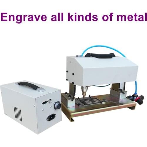 CNC Dot Peen Portable Pneumatic Marking Machine Vin Code Pneumatic Dot Peen Marking Machine vin number 180*90mm