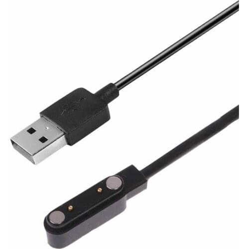 2 Pin Bracelet Charging Cable Smart Watch Magnet Suction Charging Cable 2 Pin 4mm Usb Power Charger Emergency Protection Cable