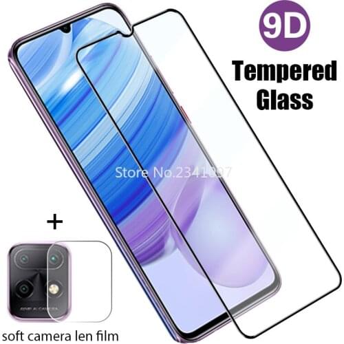 Smartphone Full Cover Glass for Redmi Note 9S 9T 8T 2 IN 1 Glass Camera Lens Film for Xiaomi Redmi Note 9 Pro 8 Pro 9A 9C 9i 8A