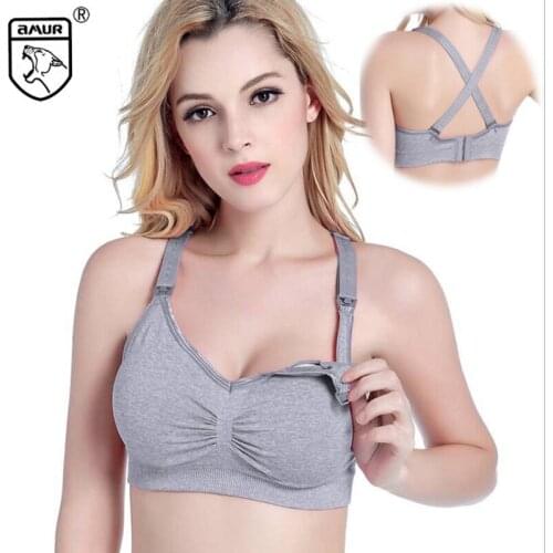 Women Nursing Bras Maternity Breastfeeding Underwear Sleep Pregnant Brassiere Wire Free Pregnancy Clothes for Feeding Lingerie