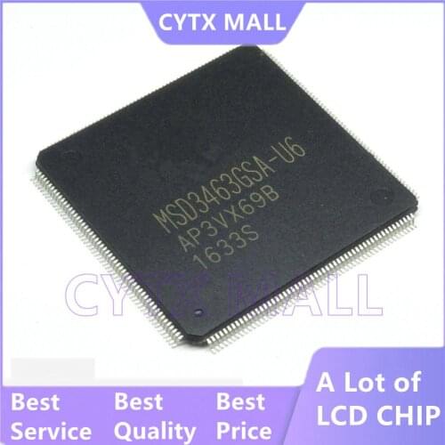 2PCS MSD3463GSA-U6 LCD MSD3463GSA MSD3463 QFP