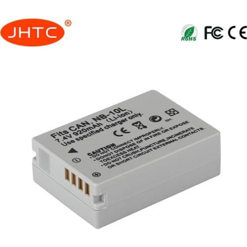 920mAh NB-10L batteries NB 10L Camera Battery for Canon SX40 HS SX40HS SX50 HS SX50HS G1 X G15 G16 SX60 HS G3X