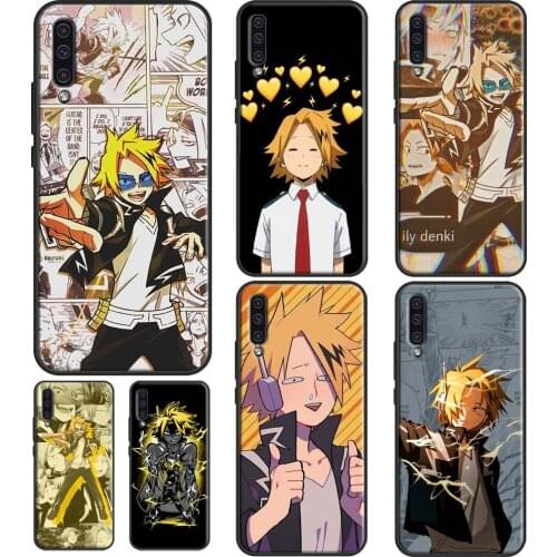 Denki Kaminari My Hero Academia Case For Samsung A51 A71 A11 A31 A50 A70 A40 A02S A20S A12 A32 A42 A52 A72 A20e A21S Coque