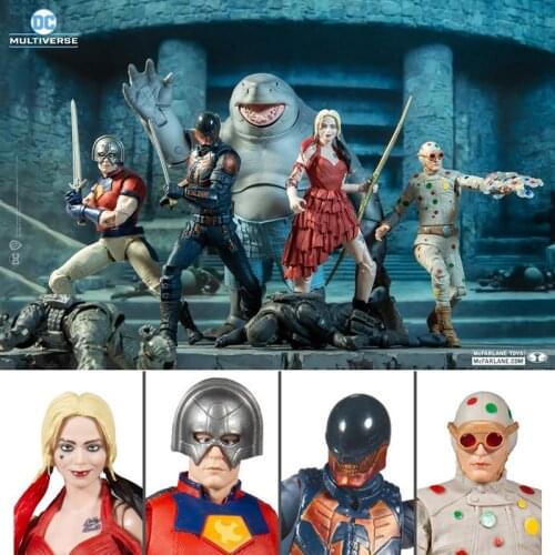 DC Comics The Suicide Squao 2 King Shark Harley-Quinn 2021 McFarlane 23cm Collectible Model Halloween Gift action figure Toys