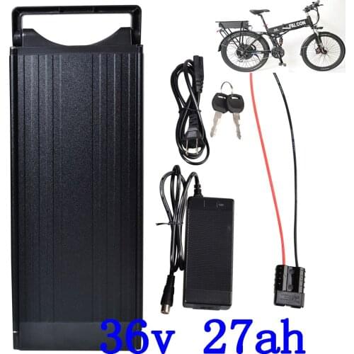 36V 27AH electric bicycle battery 36V 20AH 21AH 24AH 25AH 27AH Lithium battery use samsung cell 36V 500W 1000W E-bike battery