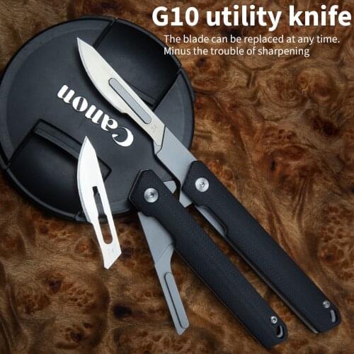 G10 Folding Knife Outdoor Survival High Hardness Sharp Army Knife Multifunctional Tactical Knife EDC