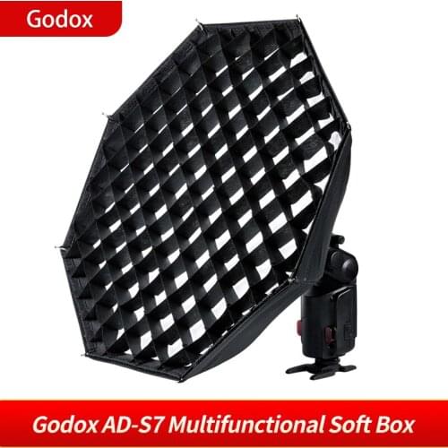 Godox AD-S7 Multifunctional Octagonal Honeycomb Grid Umbrella Softbox for WITSTRO Flash Speedlite AD200 AD180 AD360II3