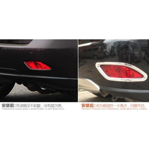 Chrome Rear Fog light cover trim for Lexus RX270 RX350 RX450 2010-2015