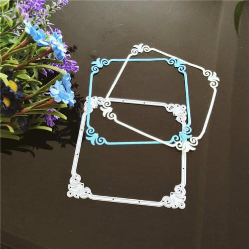 Square frames Metal steel Die Cuts frames Cutting Dies For DIY Scrapbooking Photo Album Embossing paper Cards Crafts