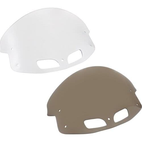 Motorcycle 14" Flare Windshield -Tinted Fairing Windscreen Wind Deflector For Indian Chieftain Roadmaster Springfield 2014-2019