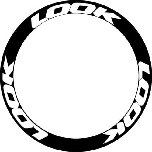 LOOK Rims Wheel Decals Stickers FOR 30/35/38/40/45/50/55/60mm Bike Road Cycle Wheelset Stickers 2 Wheels
