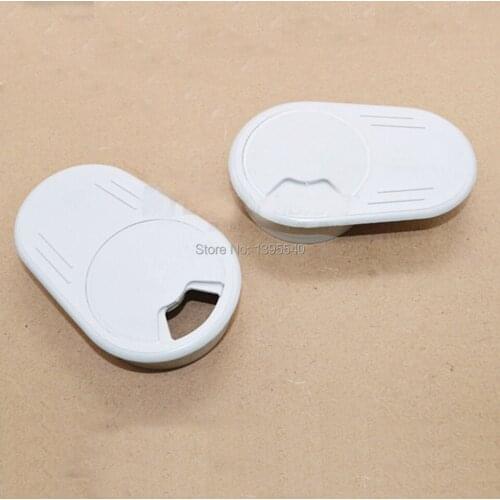 New Computer desk Wire cover Zinc Alloy Grommet Desk Table Cable Tidy Outlet Port Surface Wire Hole Oval Cover Switch PlateCabin