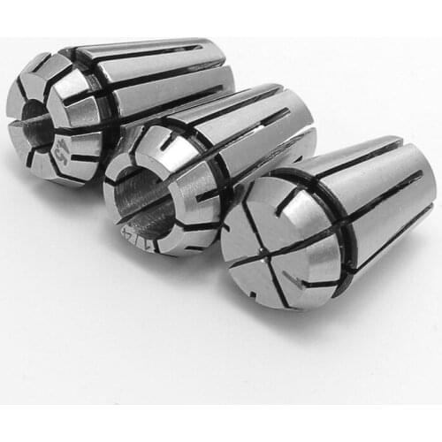 7Pcs ER11 Collet Chuck CNC Lathe Elastic Collet Engraving Machine Accessories Metric Set