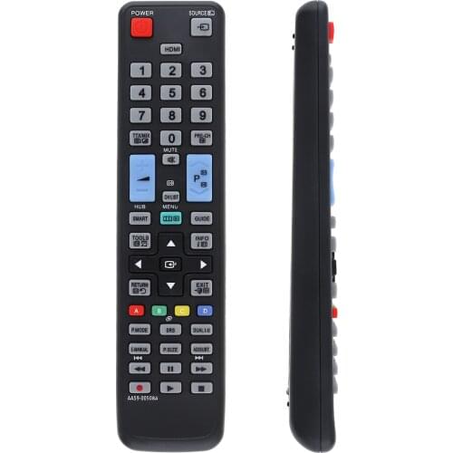 Black 433MHz IR TV Remote Control with 10M Long Transmission Distance Fit for Samsung AA5900508A AA59-00508A Smart TV