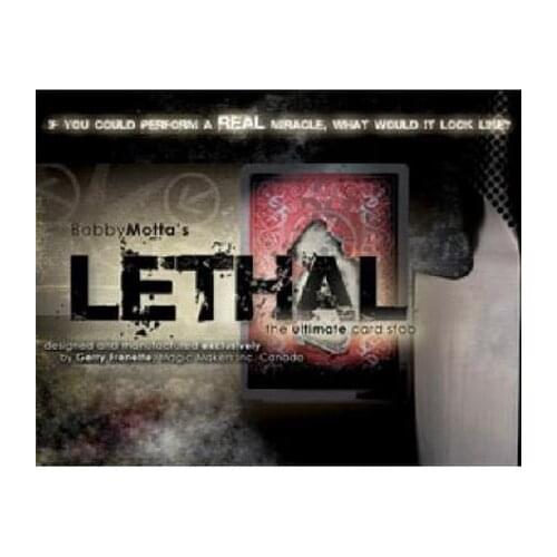 Lethal by Bobby Motta - Magic Trick,Accessories,Stage magic props,Illusion,Professional Magia,Fun,Magic Toys