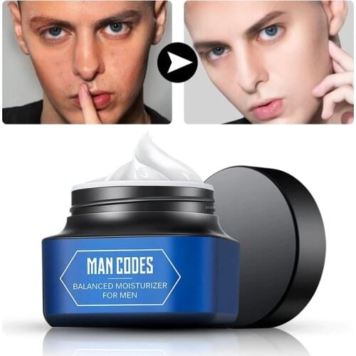 50g Men Moisturizing Face Cream Oil Control Night Cream Firming Hyaluronic Acid Whiten facial Serum Men Skin Care
