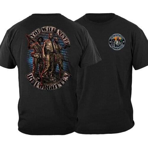 Vietnam Soldier Never Forget US Military Army Soldier T-Shirt. Summer Cotton O-Neck Short Sleeve Mens T Shirt New S-3XL