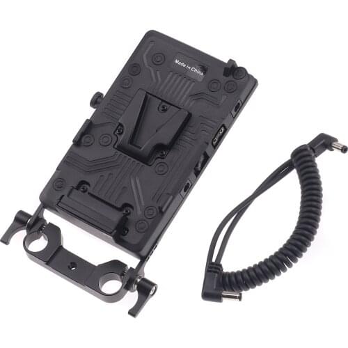 WY-VG1 Power Supply Systerm V-Mount Battery Plate Adapter D-tap Plate for Broadcast SLR HD Camera