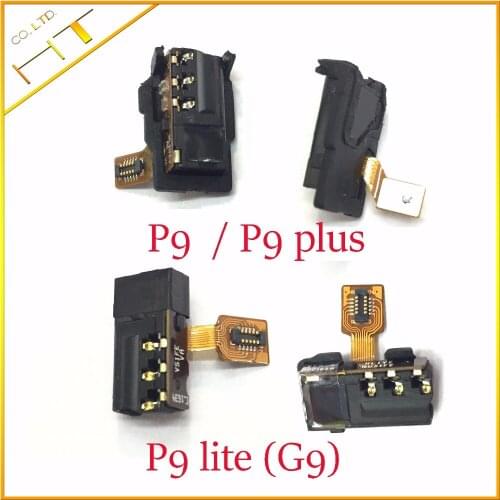 10pcs New Replacement part Headphone Audio Jack Flex for Huawei Ascend P9 /P9 plus/P9 lite G9