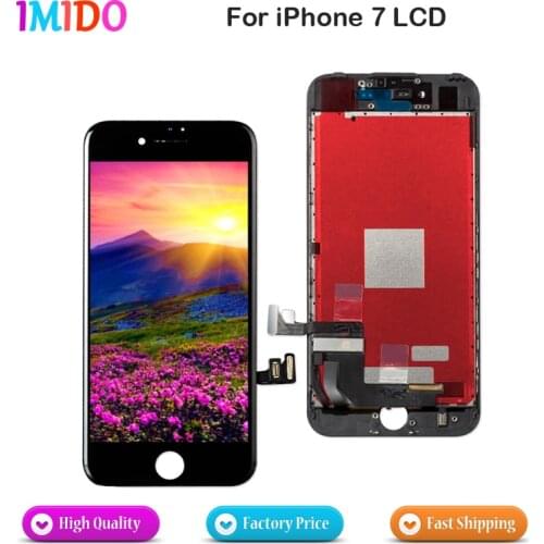20PCS LCD Screen For Apple iPhone 7 Display Sensor Touch Digitizer Assembly No Dead Pixel Complete Replacement Fast DHL Shipping