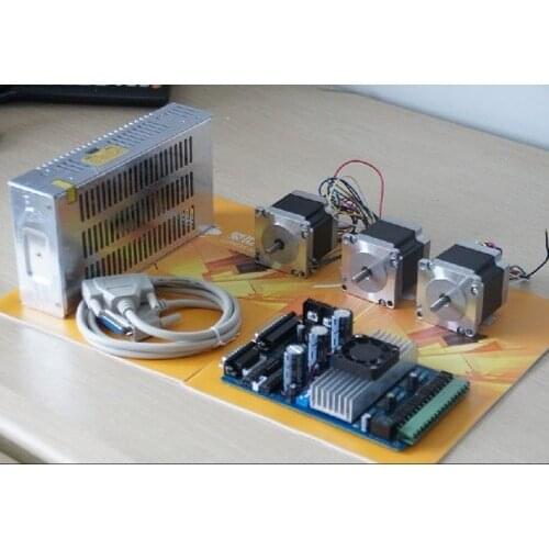 3Axis Nema23 Stepping Motor 185oz-in,stepper motor driver board controller TB6560,Power CNC Cut Mill Foam LaserEngraving