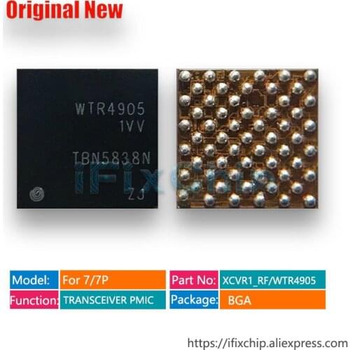 3pcs/lot WTR4905 1VV/XCVR1_RF for iPhone 7/7plus Intermediate frequency IF Multimode LTE Transceiver