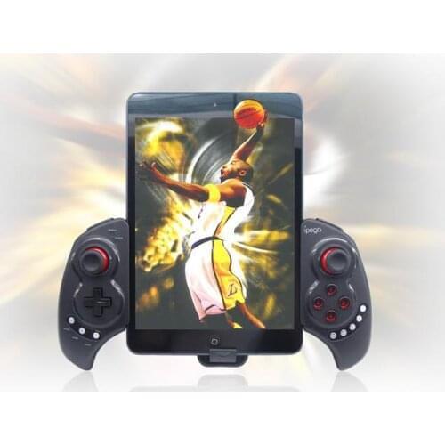 5pcs PG-9023 PG9023 Bluetooth Game Controller Gamepad For iOS Android ipad PC Stretch Joystick with Stand Telescop
