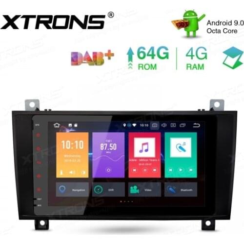 Android 9.0 PX5 4G RAM Car Radio Player GPS for Mercedes Benz SLK Class R171 SLK200 SLK280 SLK300 SLK350 SLK55 2004-2011 No DVD