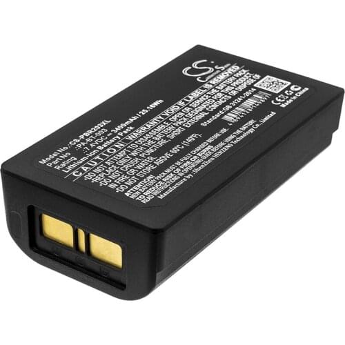 CS 3400mAh / 25.16Wh battery for Brother RJ-2030, RJ-2050, RJ-2140, RJ-2150 PA-BT-003