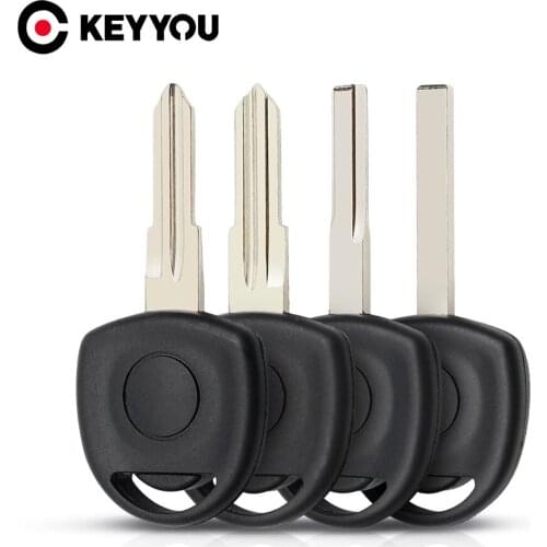 KEYYOU Transponder Chip Key Shell For Opel Agila Combo Van Corsa Meriva Tigra For Chevrolet Cruze HU46 HU43 HU100 YM28 Uncut